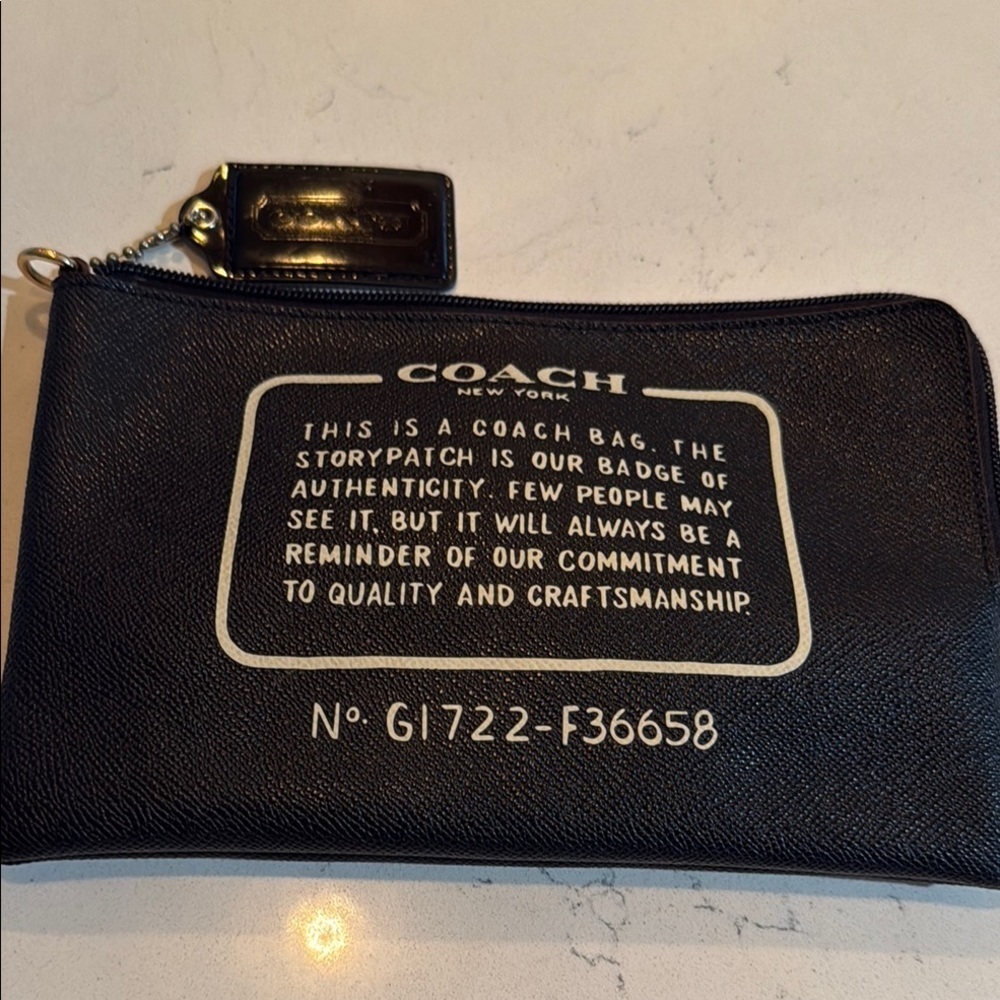 Coach Clutch Wristlet
